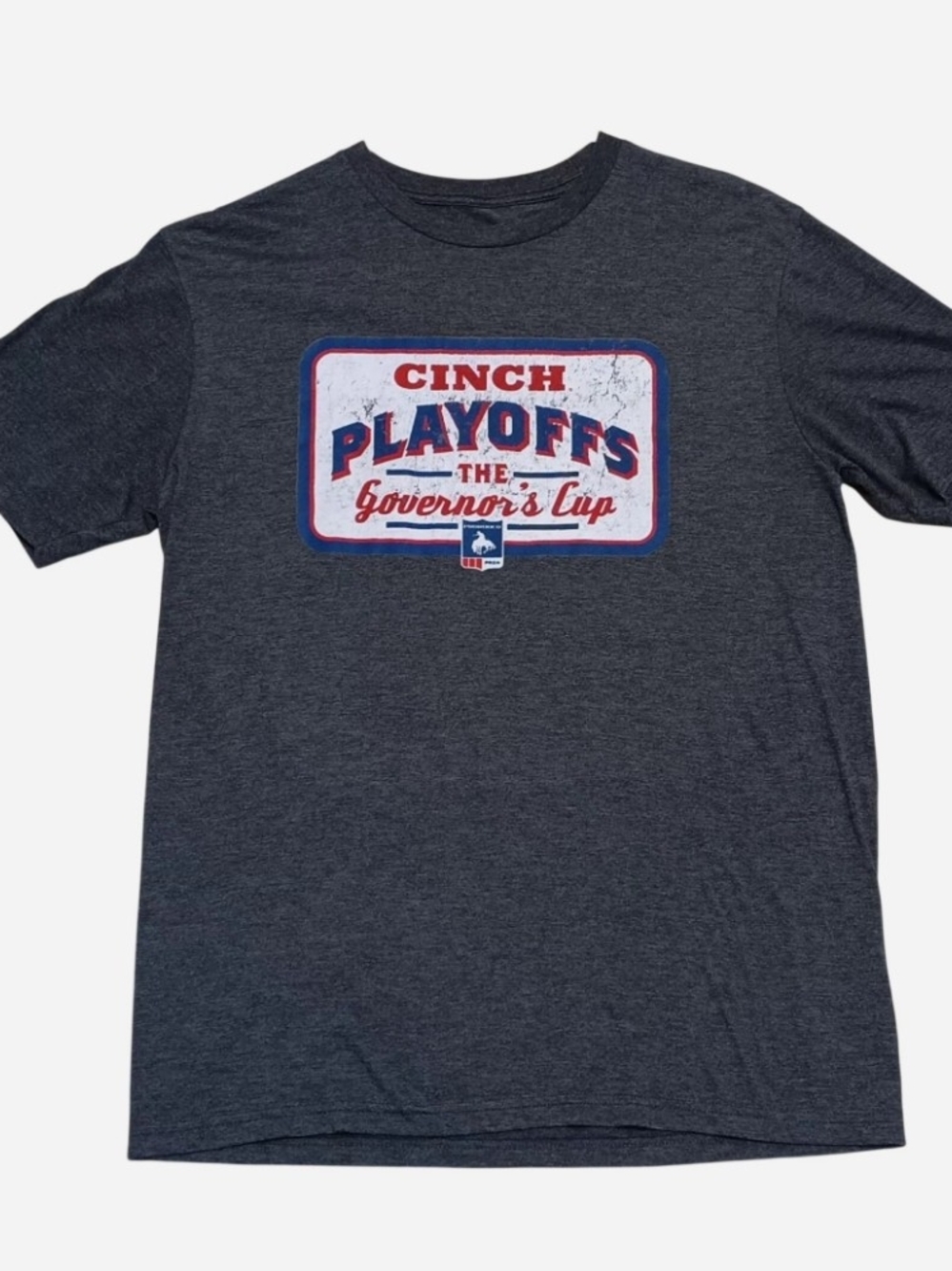 Cinch Navy Graphic 'Playoffs The Governor's Cup' Tee